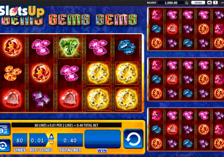 Gems Gems Gems Máquina tragaperras en línea con 95.92% RTP ᐈ WMS Casino Slots