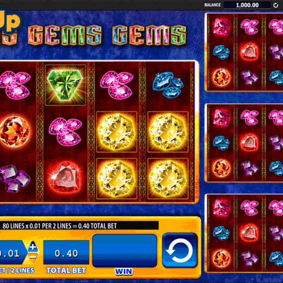 Gems Gems Gems Máquina tragaperras en línea con 95.92% RTP ᐈ WMS Casino Slots