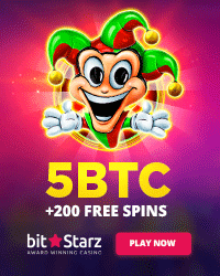5BTC + 200 Free Spins - Play Now